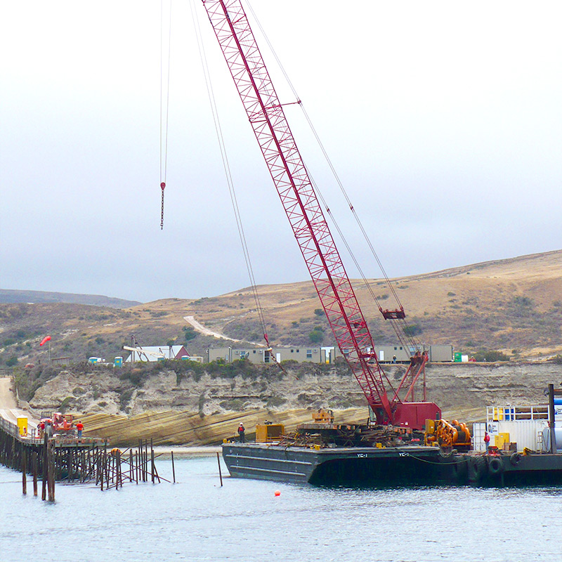 Pier Construction