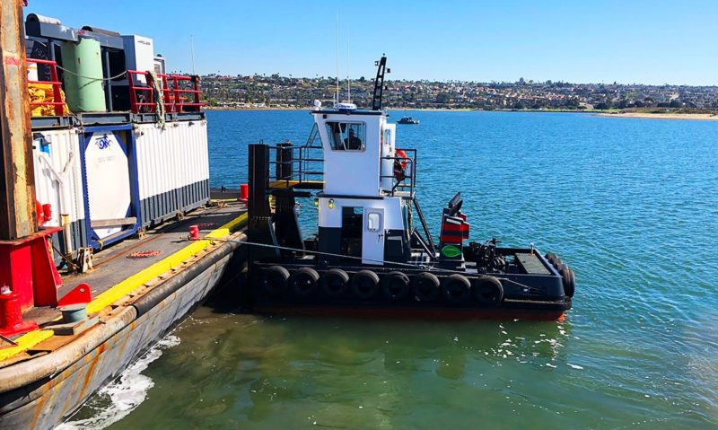 Truckable Push Boat Tug | Baby T | Curtin Maritime, Corp. | Tug & Barge